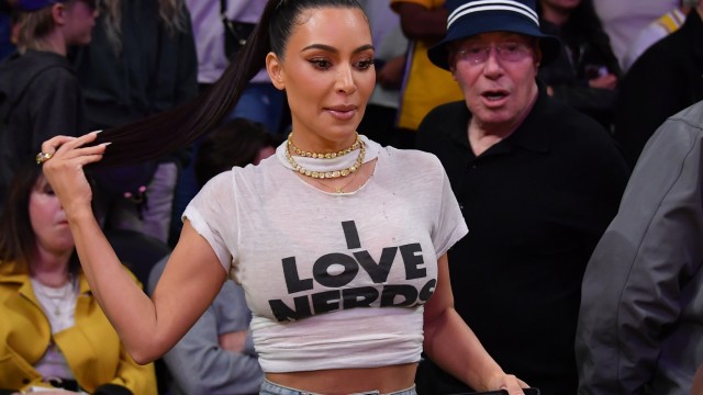 Article thumbnail: LOS ANGELES, CALIFORNIA - MAY 08: Kim Kardashian attends a playoff basketball game between the Los Angeles Lakers and the Golden State Warriors at Crypto.com Arena on May 08, 2023 in Los Angeles, California. (Photo by Allen Berezovsky/Getty Images)