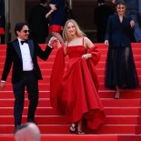 Article thumbnail: CANNES, FRANCE - MAY 21: Jennifer Lawrence attends the "Anatomie D'une Chute (Anatomy Of A Fall)" red carpet during the 76th annual Cannes film festival at Palais des Festivals on May 21, 2023 in Cannes, France. (Photo by Stephane Cardinale - Corbis/Corbis via Getty Images)