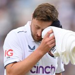Article thumbnail: LEEDS, ENGLAND - JULY 06: Ollie Robinson of England leaves the field during the 3rd Test between England and Australia at Headingley on July 06, 2023 in Leeds, England. (Photo by Philip Brown/Popperfoto/Popperfoto via Getty Images)