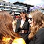 Article thumbnail: Cara Delevingne was approached for interview by former racing driver turned Sky Sports commentator Martin Brundle (Photo by Ryan Pierse/Getty Images)